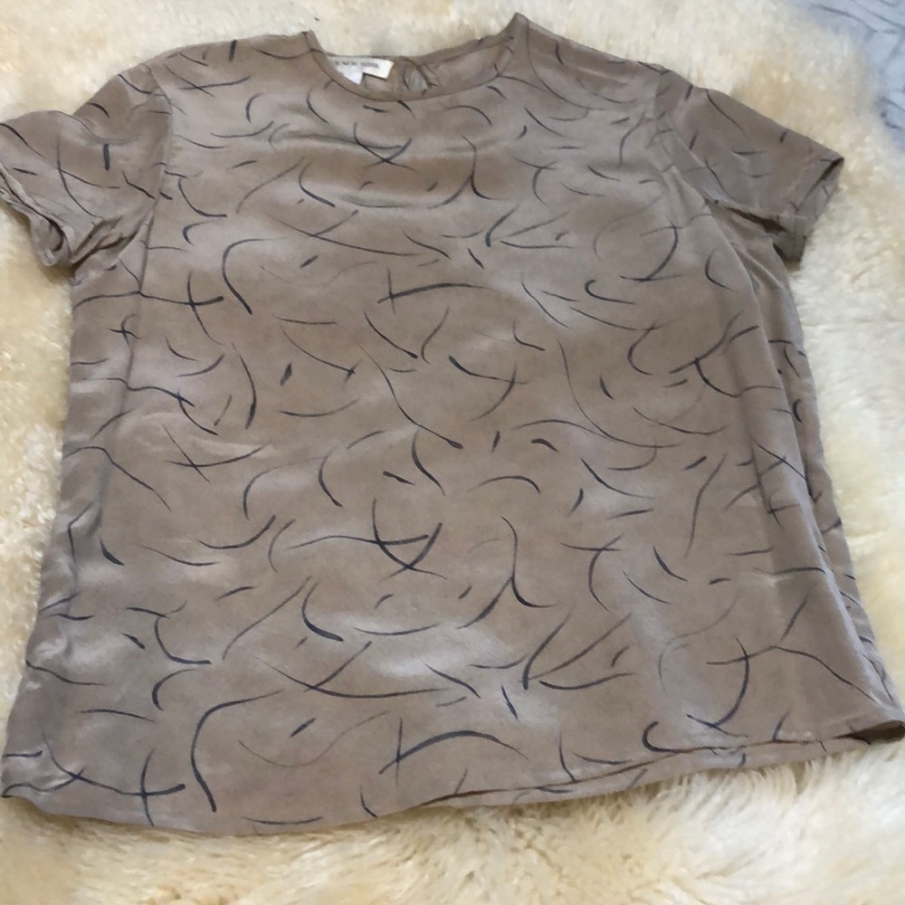 silk blouse size 6